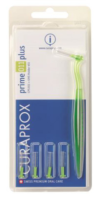 CURAPROX CPS PRIME CPS 011 CON 5 SCOVOLINI + SUPPORTO - Farmapanda Srl