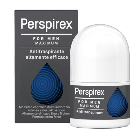 PERSPIREX FOR MEN MAXIMUM ANTITRASPIRANTE ROLL ON 20 ML - Farmapanda Srl