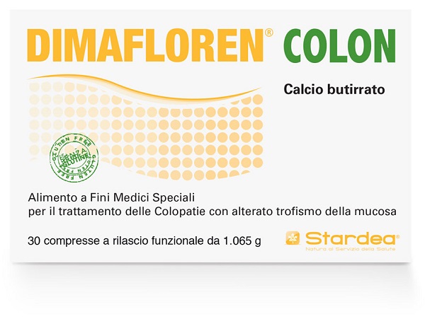 DIMAFLOREN COLON 30 COMPRESSE - Farmapanda Srl