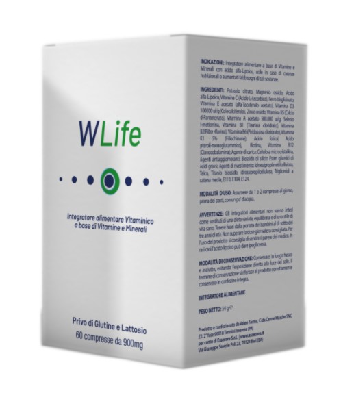 W LIFE 60 COMPRESSE - Farmapanda Srl
