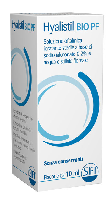 GOCCE OCULARI HA 0,2% E ACQUE DISTILLATE HYALISTIL BIO PF FRUTTI ROSSI 10 ML - Farmapanda Srl