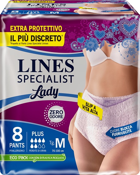 LINES SPECIALIST PANTS PLUS M FARMA 8 PEZZI - Farmapanda Srl