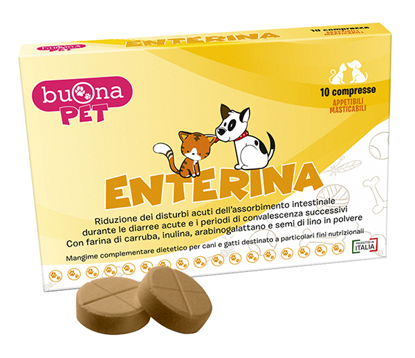 BUONAPET ENTERINA 10 COMPRESSE - Farmapanda Srl