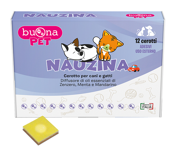 NAUZINA CEROTTO DIFFUSORE CANI GATTI 12 PEZZI - Farmapanda Srl