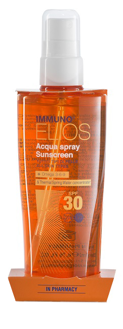 IMMUNO ELIOS ACQUA SPRAY SOLARE BIFASICO SPF30 200 ML - Farmapanda Srl