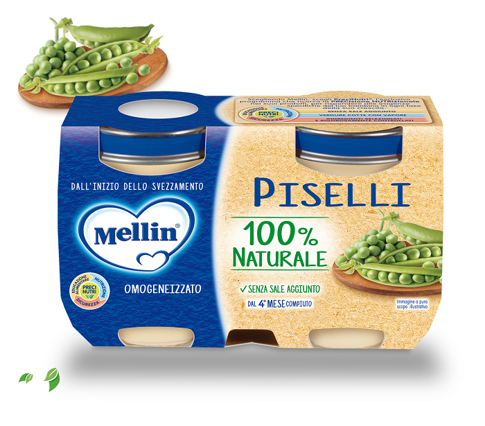 OMOGENEIZZATO PISELLI 2 X 125 G - Farmapanda Srl
