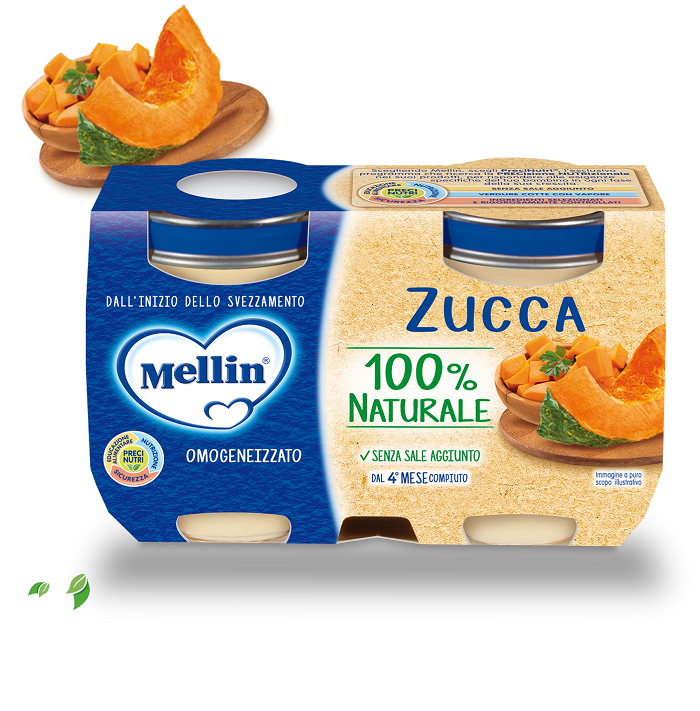 OMOGENEIZZATO ZUCCA 2 X 125 G - Farmapanda Srl