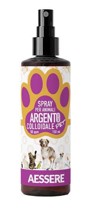 ARGENTO COLLOIDALE PET SPRAY 50PPM 150 ML - Farmapanda Srl