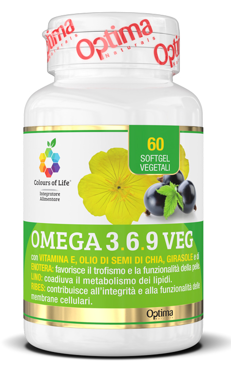 COLOURS OF LIFE OMEGA 3-6-9 VEG 60 SOFT GEL - Farmapanda Srl