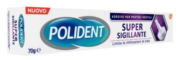 POLIDENT SUPER TENUTA+SIGILLANTE ADESIVO PROTESI DENTALE 70 G - Farmapanda Srl