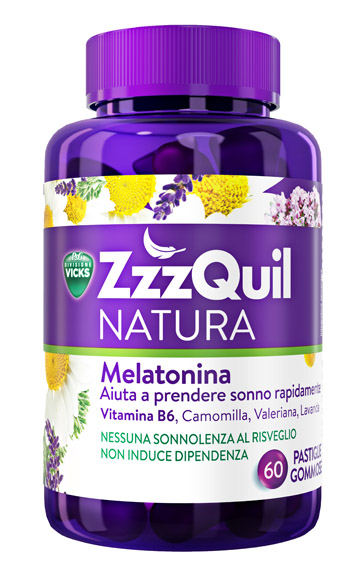 VICKS ZZZQUIL NATURA 60 PASTIGLIE GOMMOSE - Farmapanda Srl