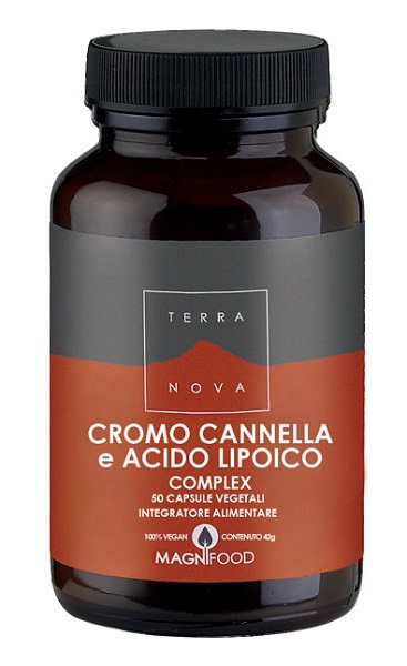 TERRANOVA CROMO/CANNELLA/ACIDO LIPOICO COMPLEX 50 CAPSULE - Farmapanda Srl