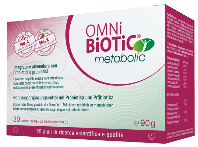 OMNI BIOTIC METABOLIC 30 BUSTINE DA 3 G - Farmapanda Srl