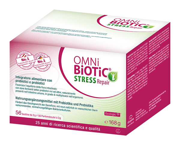 OMNI BIOTIC STRESS REPAIR 56 BUSTINE DA 3 G - Farmapanda Srl