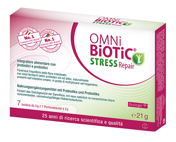 OMNI BIOTIC STRESS REPAIR 7 BUSTINE DA 3 G - Farmapanda Srl