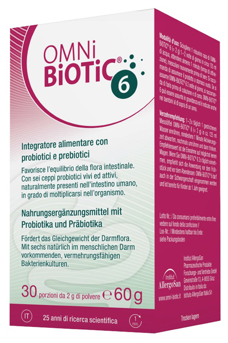 OMNI BIOTIC 6 BARATTOLO 60 G - Farmapanda Srl