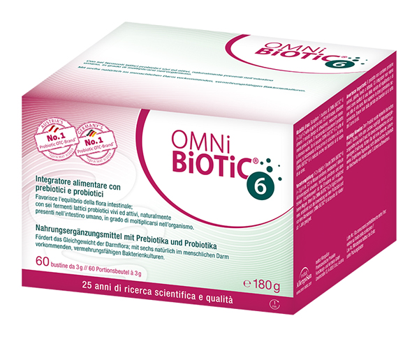 OMNI BIOTIC 6 POLVERE 60 BUSTINE DA 3 G - Farmapanda Srl