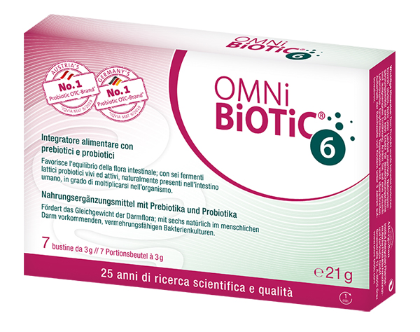 OMNI BIOTIC 6 POLVERE 7 BUSTINE DA 3 G - Farmapanda Srl