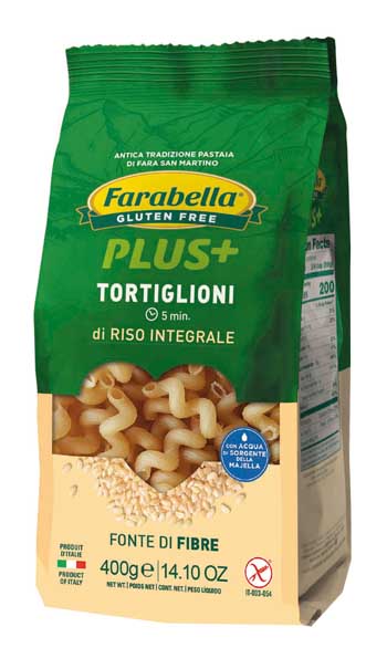 FARABELLA TORTIGLIONI RISO INTEGRALE 400 G - Farmapanda Srl