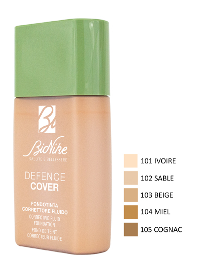 DEFENCE COVER FONDOTINTA CORRETTORE FLUIDO 103 40 ML - Farmapanda Srl