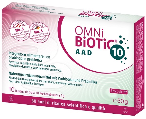 OMNI BIOTIC 10 AAD 10 BUSTINE DA 5 G - Farmapanda Srl