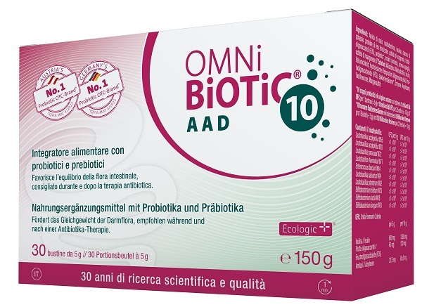 OMNI BIOTIC 10 AAD 30 BUSTINE DA 5 G - Farmapanda Srl