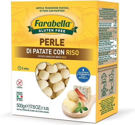 FARABELLA PERLE PATATE RISO 500 G - Farmapanda Srl