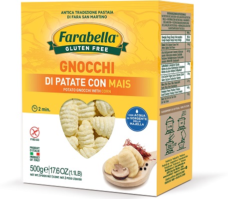 FARABELLA GNOCCHI PATATE CON MAIS 500 G - Farmapanda Srl