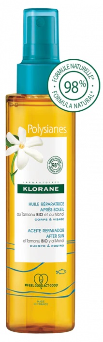 KLORANE OLIO RISTRUTTURANTE DOPOSOLE AL TAMANU E MONOI 150 ML - Farmapanda Srl
