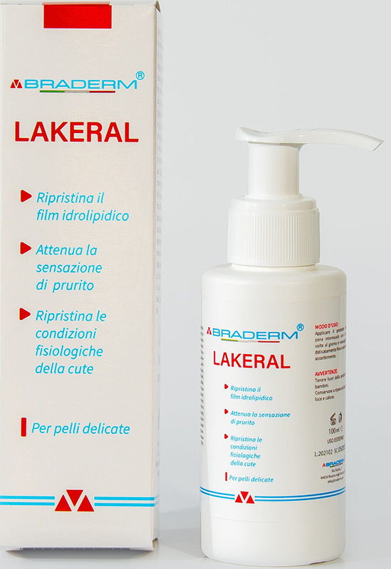 LAKERAL 100 ML BRADERM - Farmapanda Srl