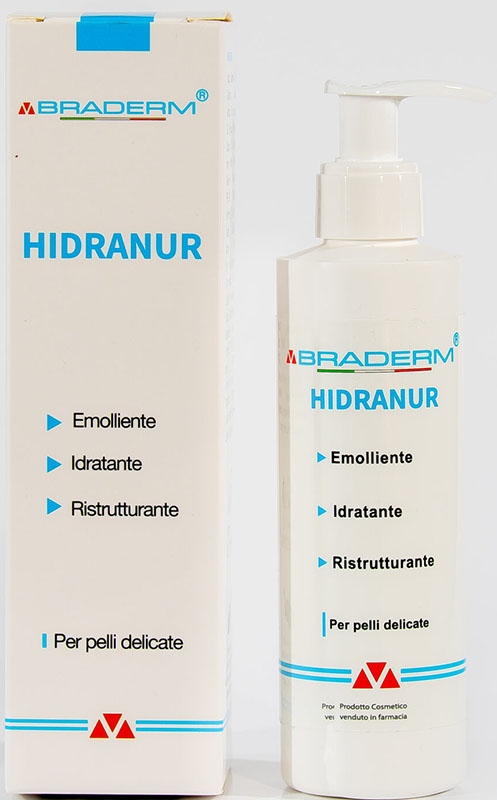 HIDRANUR 200 ML BRADERM - Farmapanda Srl