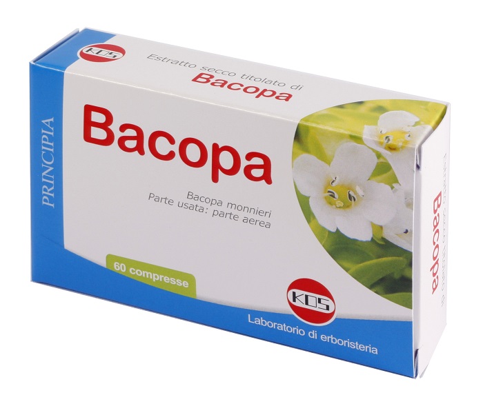 BACOPA MONNIERI ESTRATTO SECCO 60 COMPRESSE - Farmapanda Srl