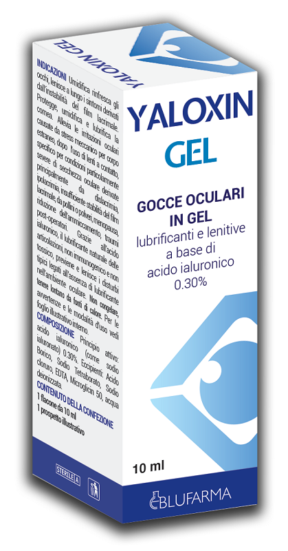 YALOXIN GEL OCULARE ACIDO IALURONICO 0,30% 10 ML - Farmapanda Srl