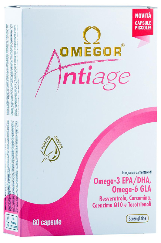 OMEGOR ANTIAGE 60 CAPSULE - Farmapanda Srl