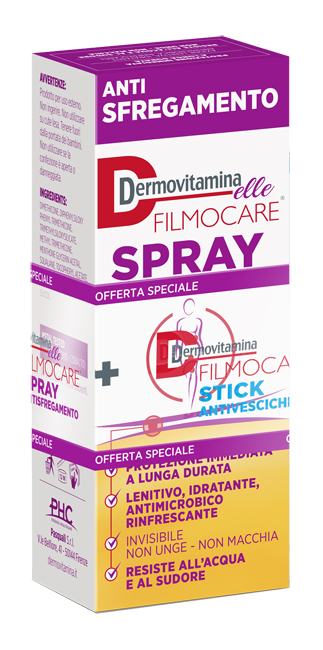 DERMOVITAMINA ELLE FILMOCARE SPRAY ANTISFREGAMENTO 30 ML - Farmapanda Srl