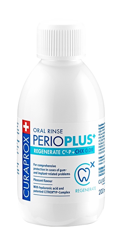 CURAPROX PERIOPLUS+ REGENERATE CHX 0,09% 200 ML - Farmapanda Srl