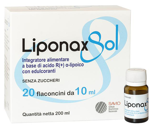 LIPONAX SOLUZIONE 20 FLACONCINI 10 ML - Farmapanda Srl