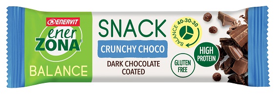 ENERZONA SNACK CRUNCHY CHOCO 33 G - Farmapanda Srl