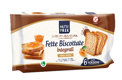 NUTRIFREE FETTE BISCOTTATE INTEGRALI 225 G - Farmapanda Srl