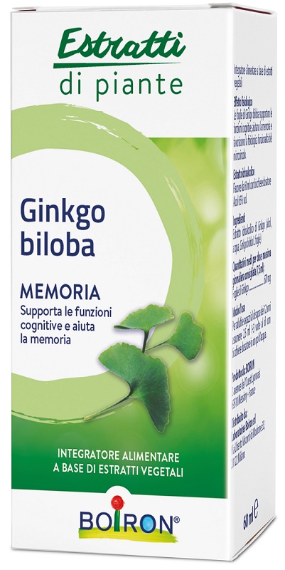 GINKGO BILOBA BOIRON ESTRATTO IDROALCOLICO 60 ML - Farmapanda Srl