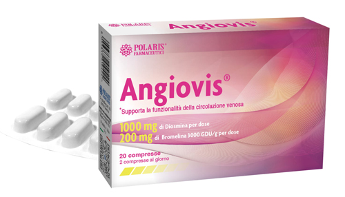 ANGIOVIS 20 COMPRESSE - Farmapanda Srl