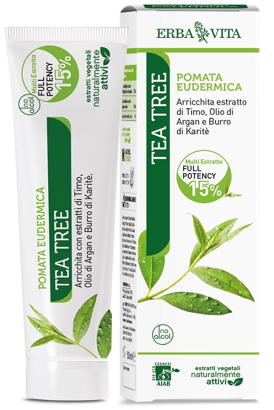 POMATA EUDERMICA TEA TREE 50 ML - Farmapanda Srl