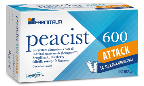 PEACIST 600 ATTACK 14 STICK PACK OROSOLUBILI - Farmapanda Srl