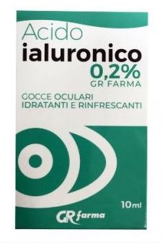 GR FARMA GOCCE OCULARI IDRATANTI E RINFRESCANTI ACIDO IALURONICO - Farmapanda Srl