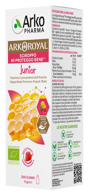 ARKOROYAL CONCENTRATO FLUIDO MI PROTEGGO BIO 150 ML - Farmapanda Srl