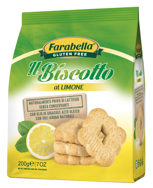 FARABELLA BISCOTTO LIMONE 200 G - Farmapanda Srl