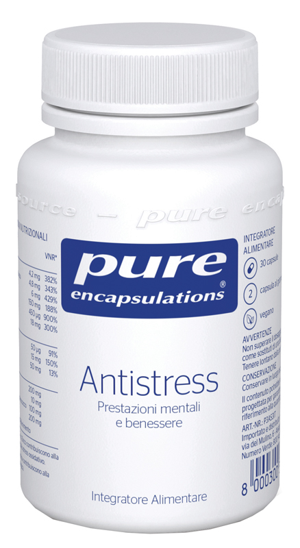 PURE ENCAPSULATIONS ANTISTRESS 30 CAPSULE - Farmapanda Srl