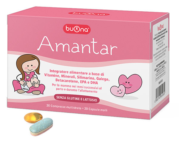AMANTAR 20 COMPRESSE + 20 CAPSULE - Farmapanda Srl