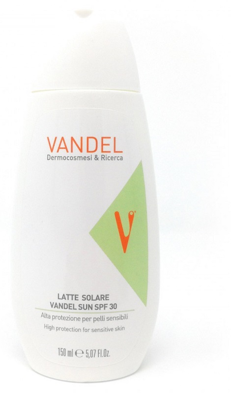 VANDEL SUN 30SPF LATTE 150 G - Farmapanda Srl