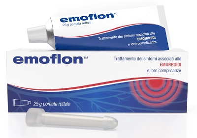 EMOFLON POMATA RETTALE TUBETTO 25 G CON APPLICATORE - Farmapanda Srl